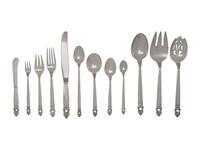 An American Silver Flatware Service