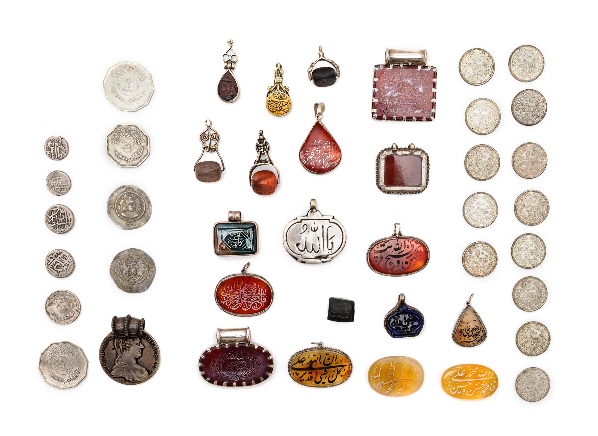 A Collection of Middle Eastern Coins and Seals