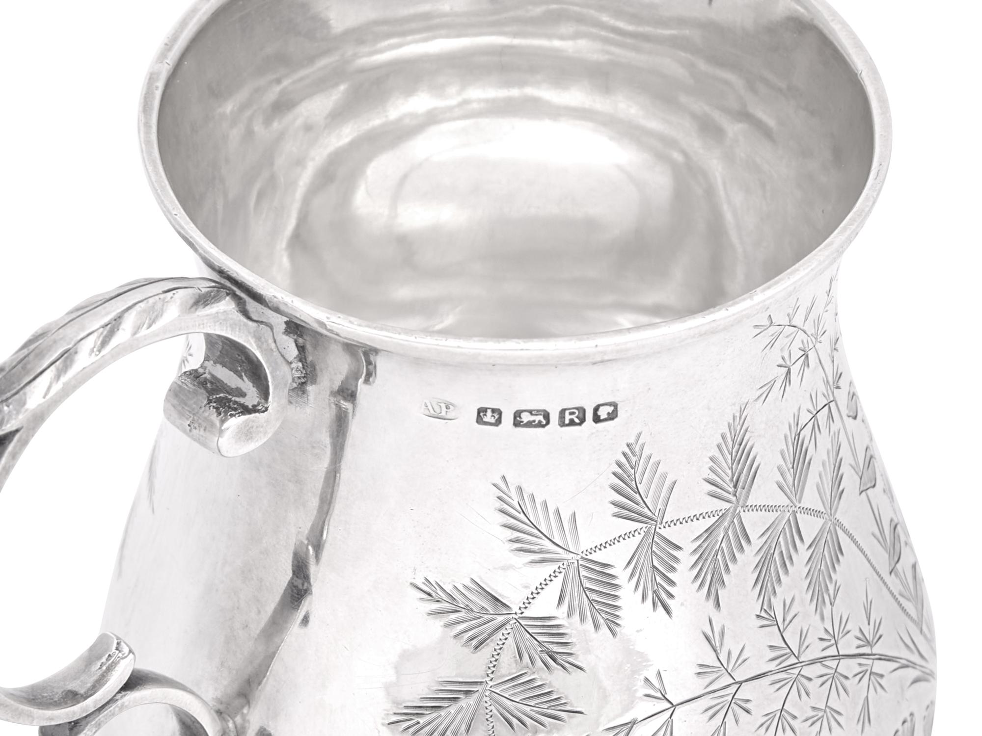 A Victorian Silver Child's Mug