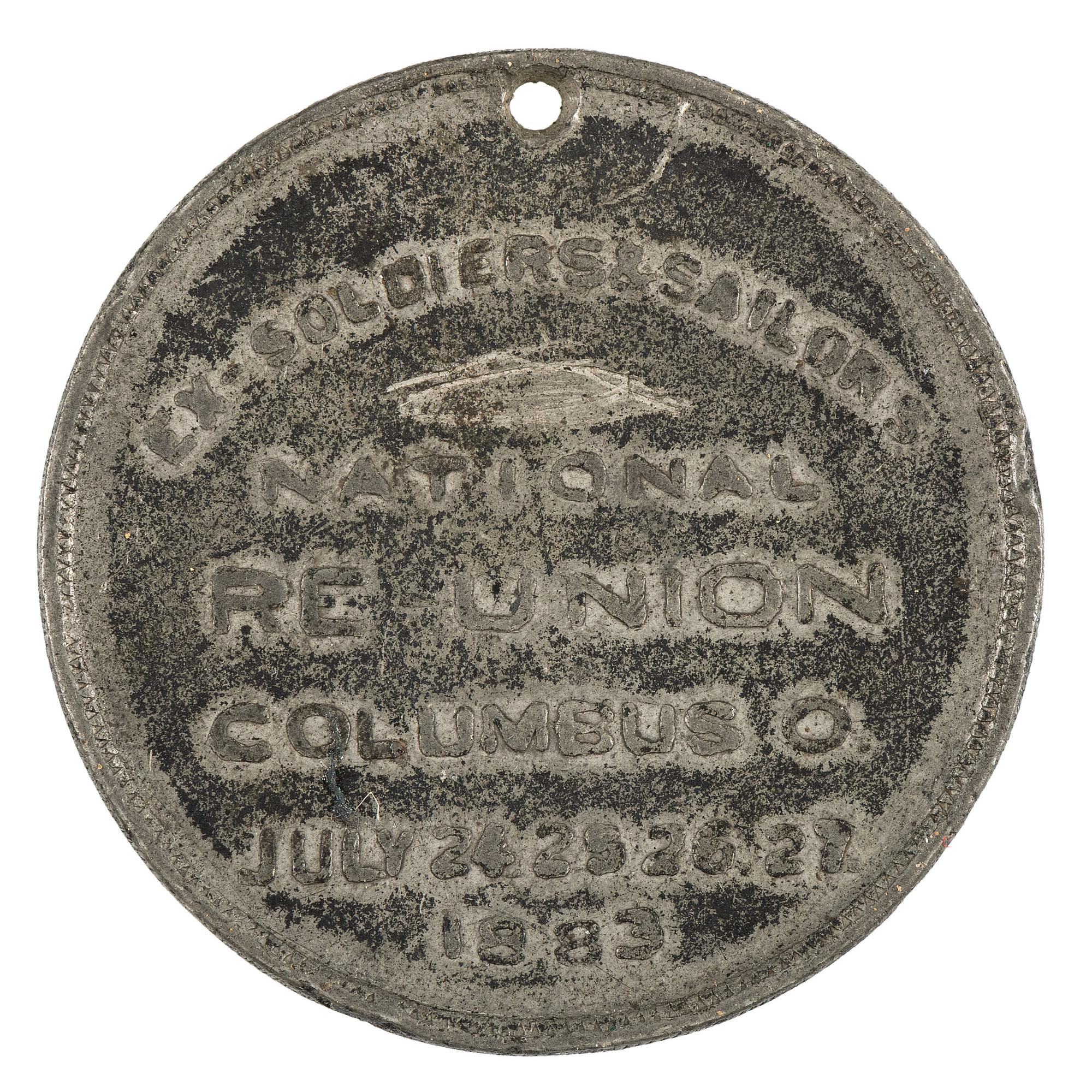 A group of items identified to Sergeant Major John S. Dollinger, 1st Ohio Volunteer Cavalry, incl. sergeant major chevrons and quarter plate tintype.