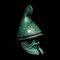 A Greek Bronze Phrygian Helmet