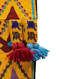 Ho Chunk Beaded Bandolier Bag