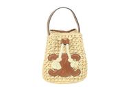 CELINE, RAFFIA BUCKET BAG