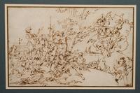 Crowd Scene with Angels