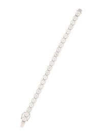 WHITE GOLD AND DIAMOND TENNIS BRACELET
