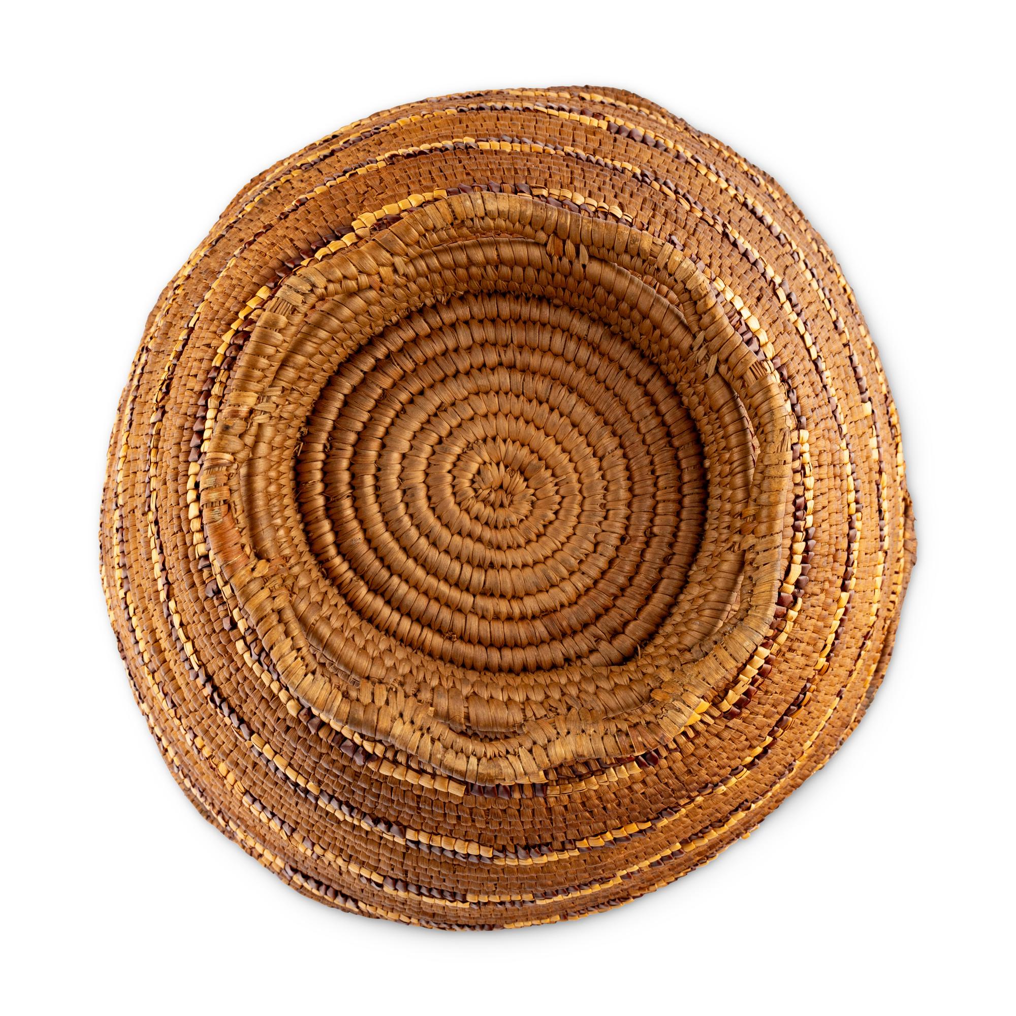 Tlingit Berry Basket and Salish Imbricated Basket