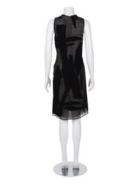 Chado Ralph Rucci Sleeveless Net Dress, c.2010