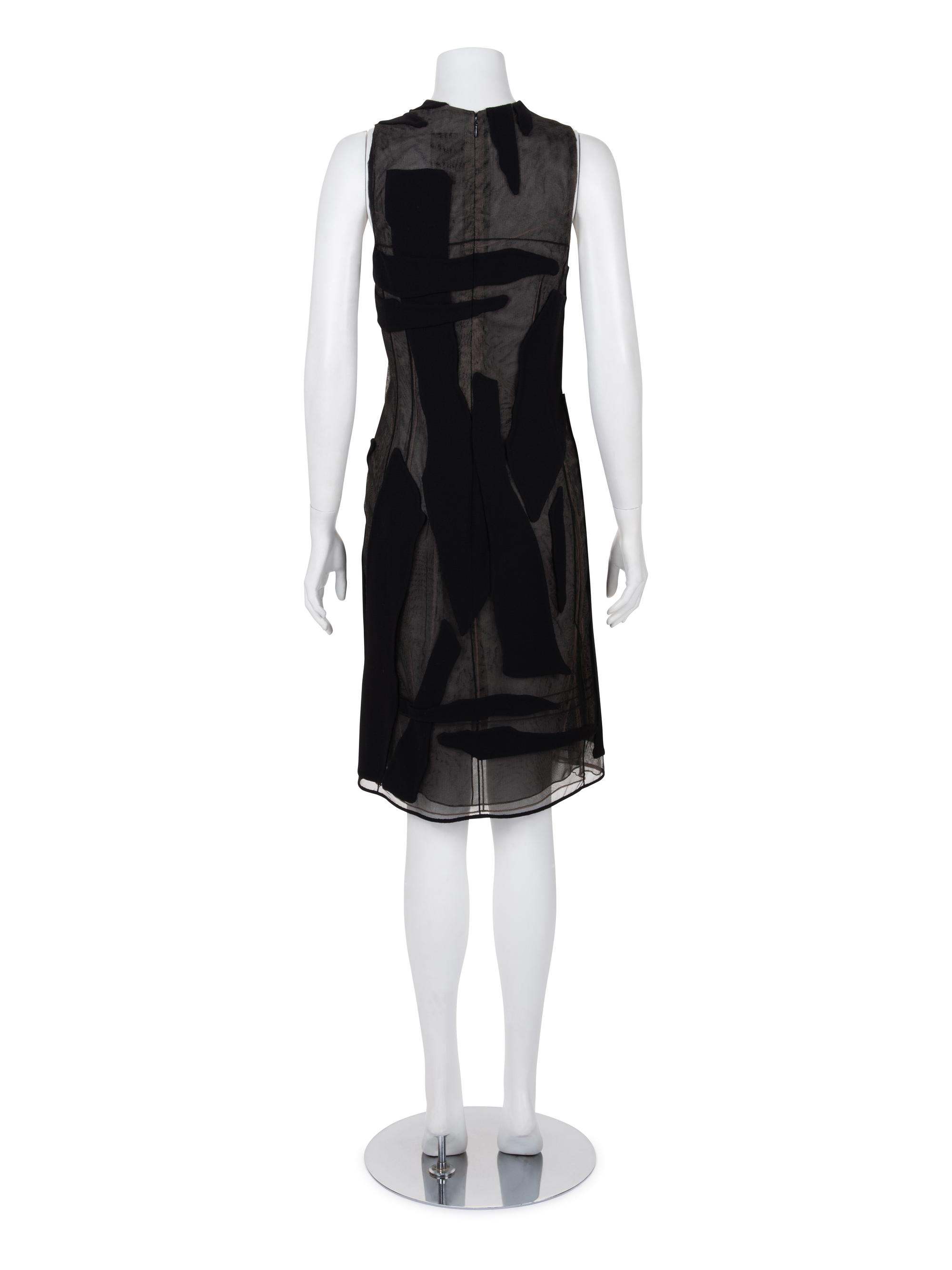 Chado Ralph Rucci Sleeveless Net Dress, c.2010