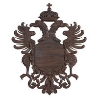 A Continental Carved Oak Wall Plaque