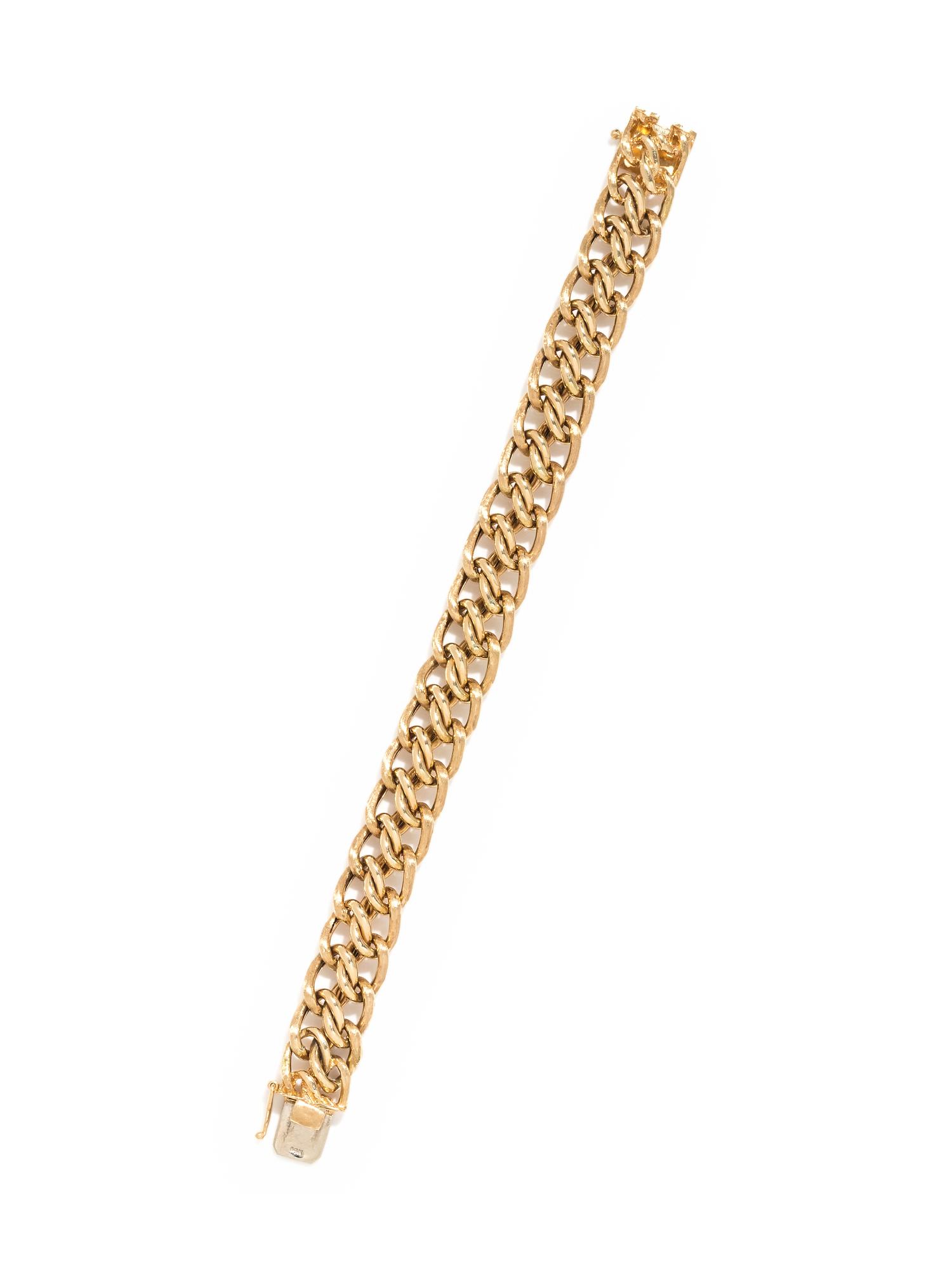 YELLOW GOLD BRACELET