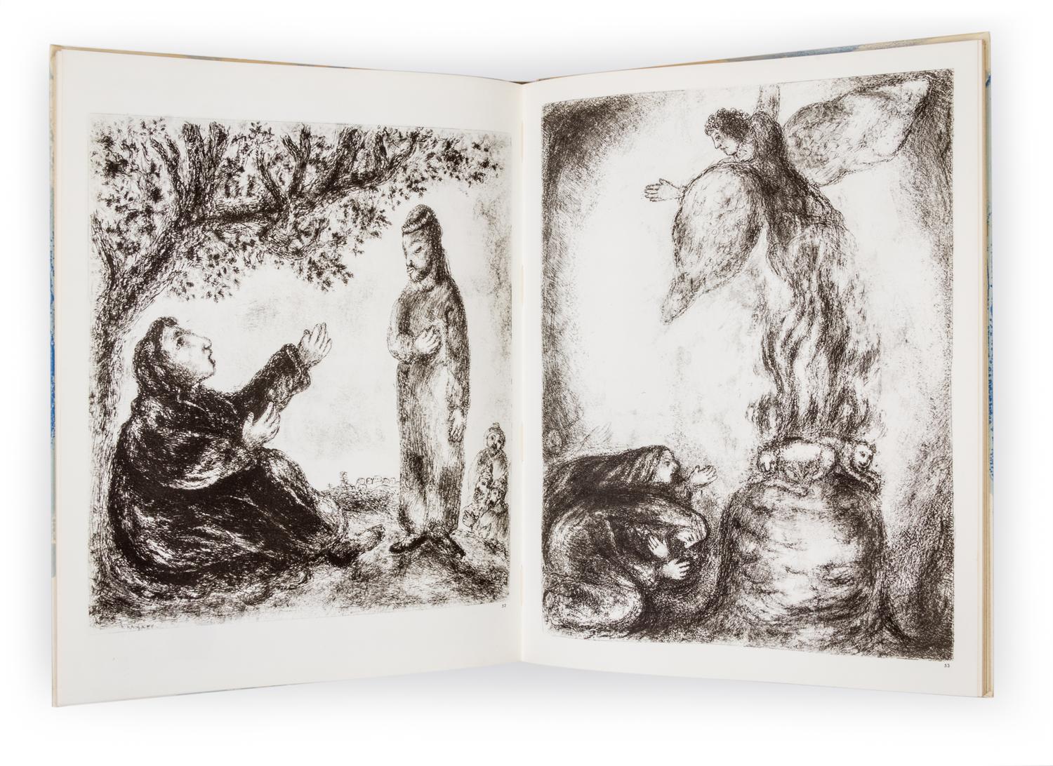 CHAGALL, MARC. Illustrations for the Bible. New York, 1956.
