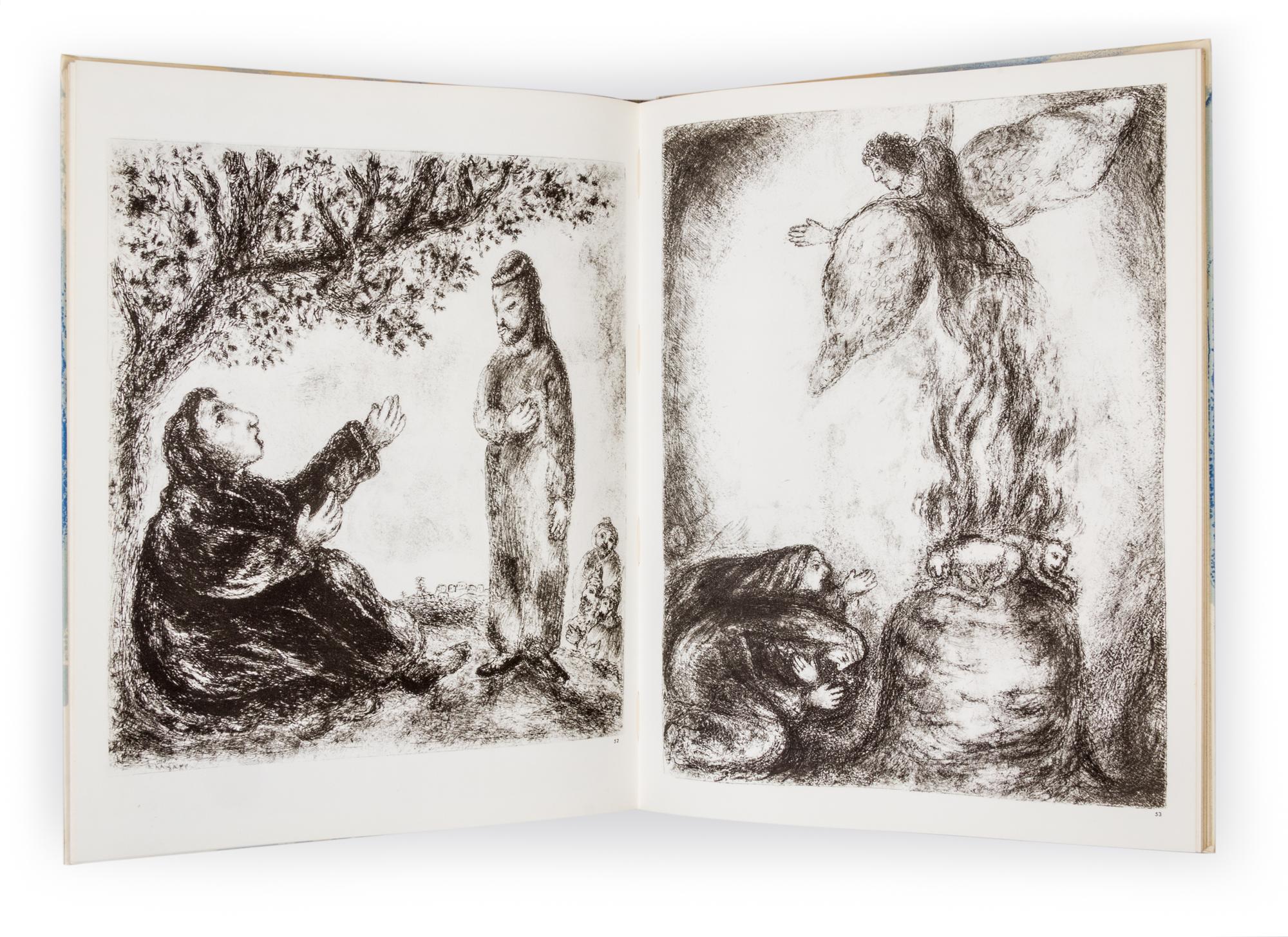 CHAGALL, MARC. Illustrations for the Bible. New York, 1956.