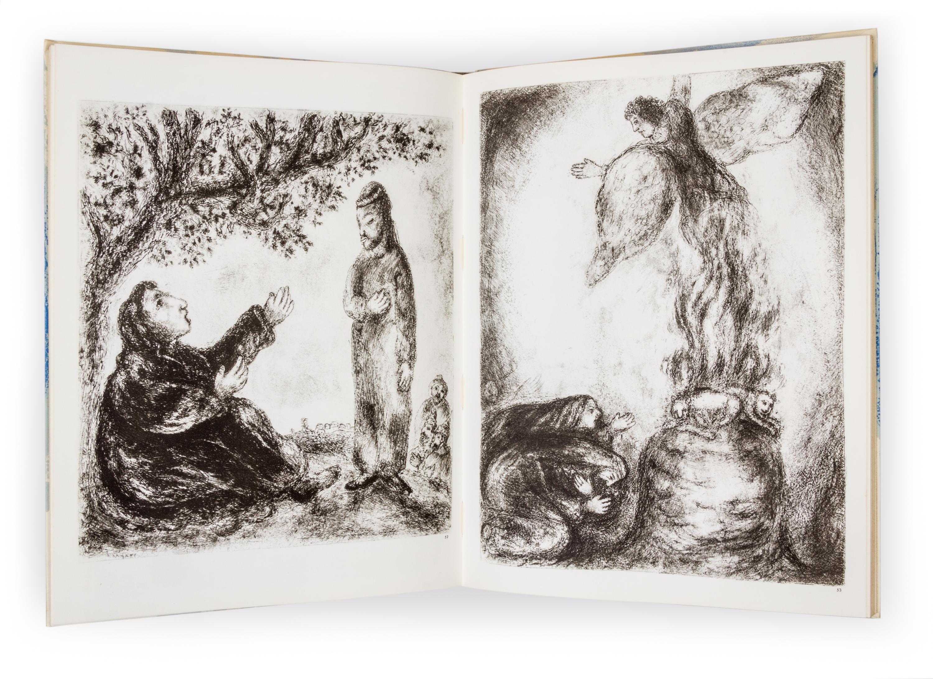 CHAGALL, MARC. Illustrations for the Bible. New York, 1956.