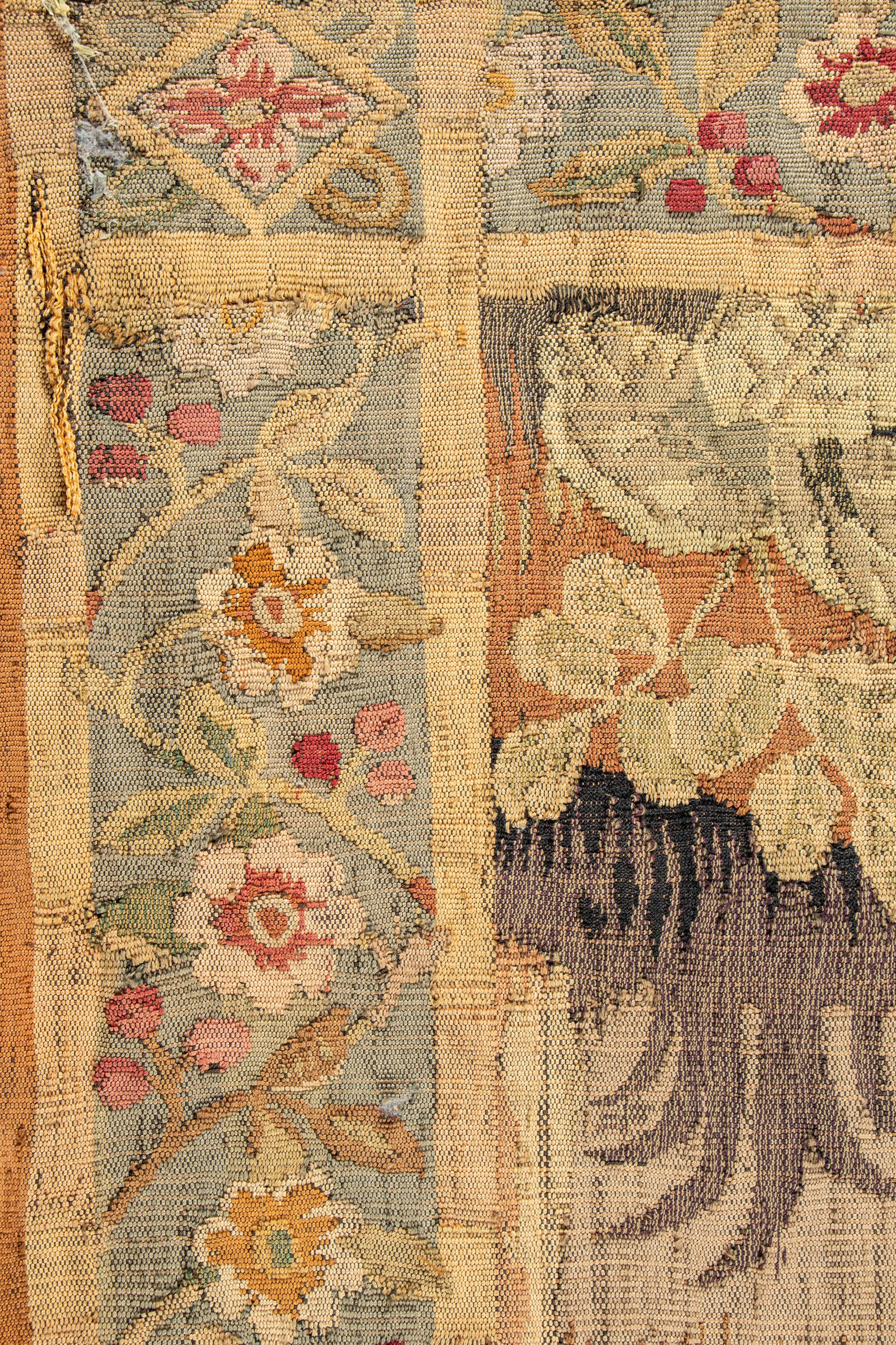A Continental Wool Tapestry