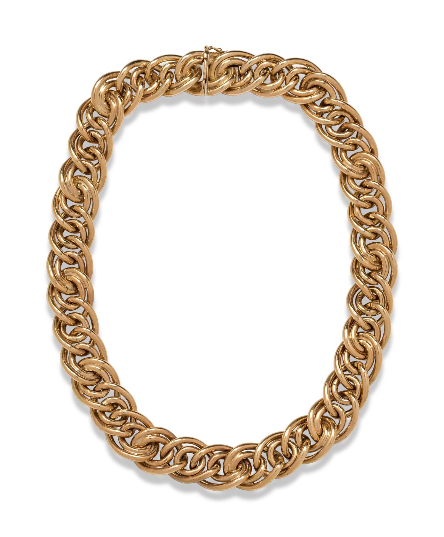 OMA DALL'AVO & CO., YELLOW GOLD NECKLACE