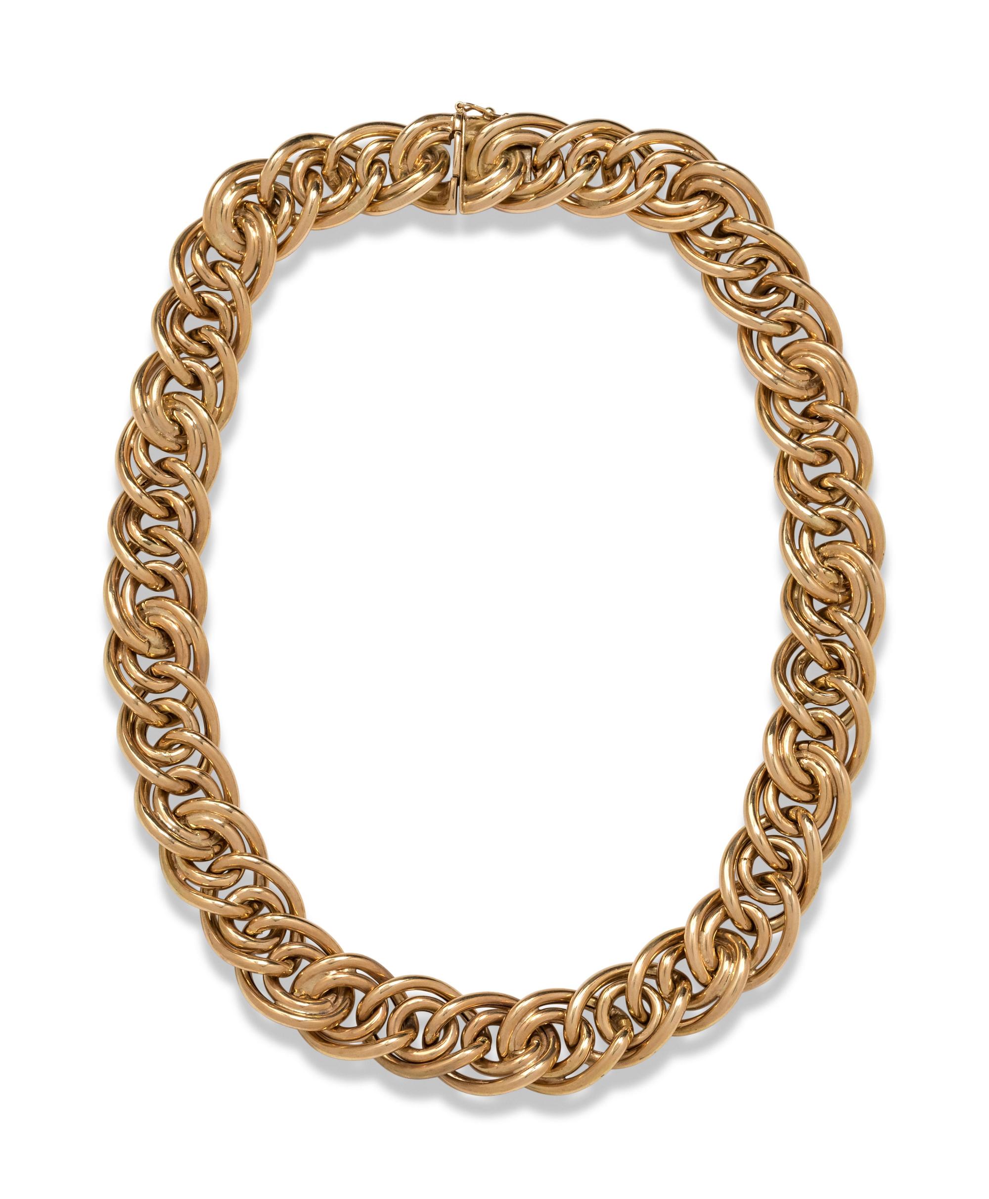 OMA DALL'AVO & CO., YELLOW GOLD NECKLACE
