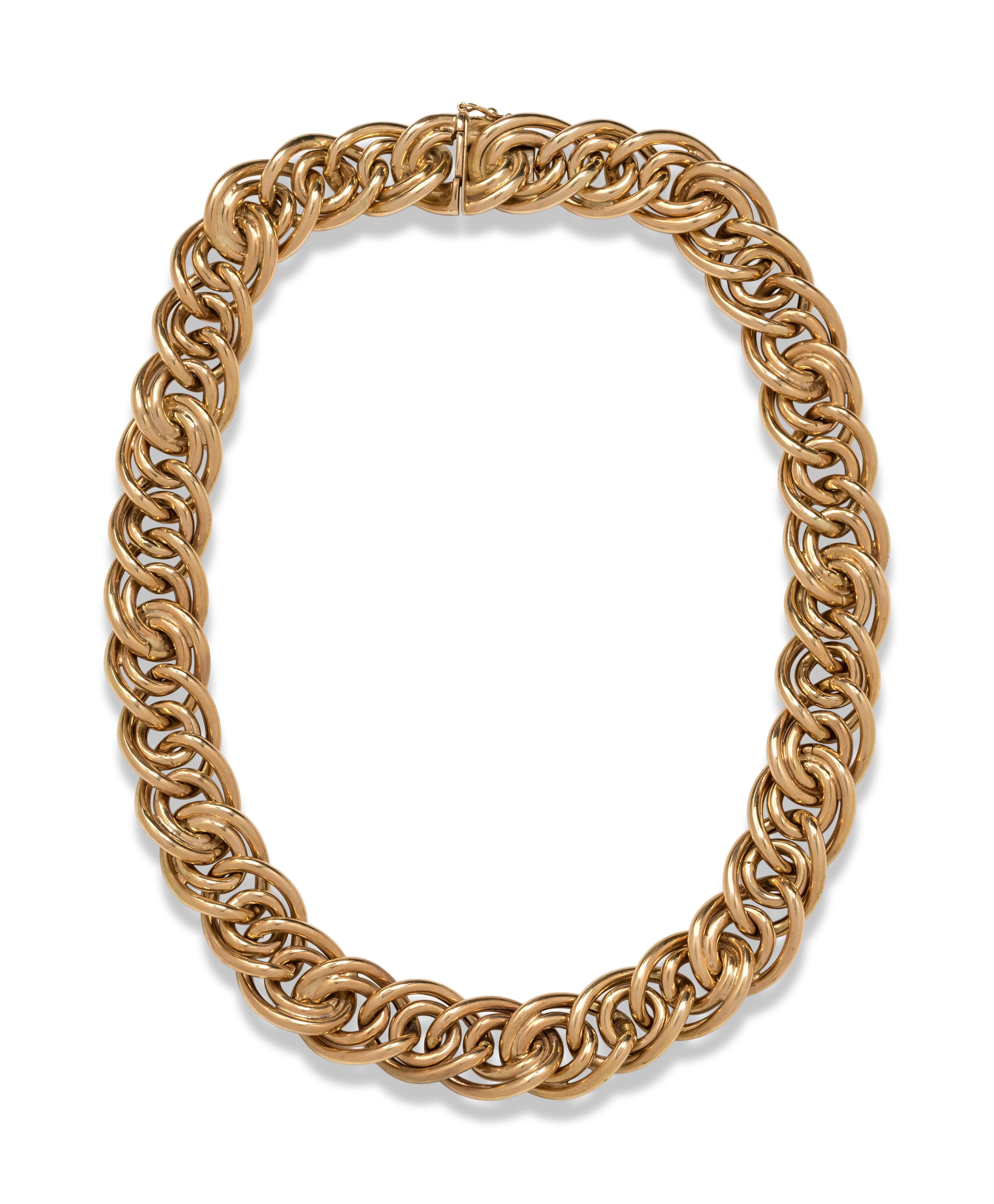 OMA DALL'AVO & CO., YELLOW GOLD NECKLACE