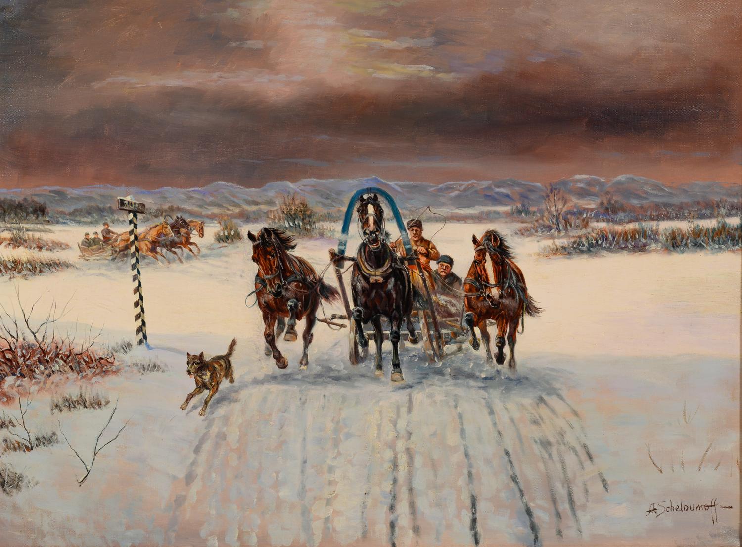 Athanasei Scheloumoff (Russian, 1912-1976)