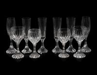 A Baccarat Stemware Service