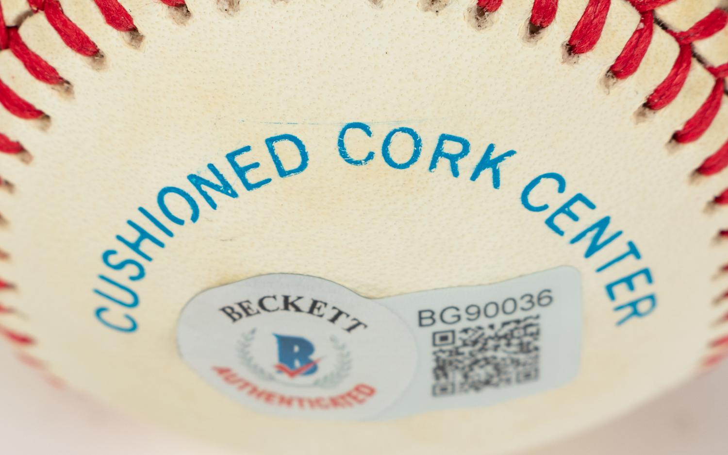 A Group of Roger Clemens and Wade Boggs Signed Autograph Baseballs (Beckett Authentication Services BAS Certified),