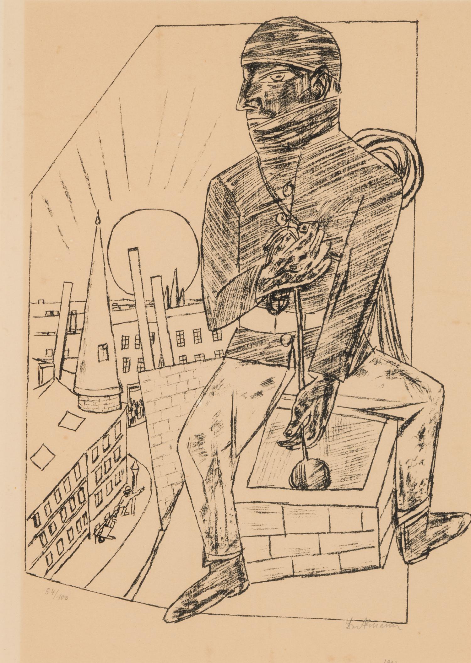 Der Schornsteinfeger (from Berliner Reise ), 1922