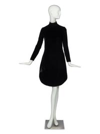 Pierre Cardin Velvet Dress, 1969