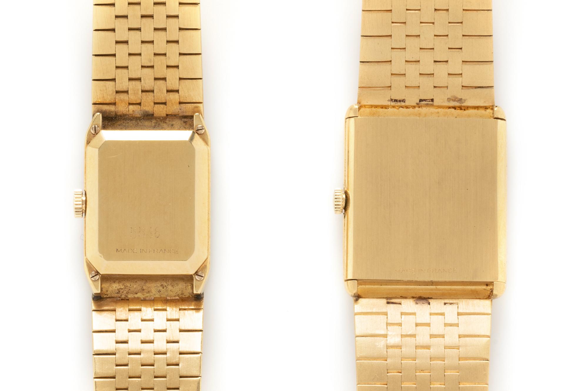 BUECHE-GIROD, COLLECTION OF YELLOW GOLD WATCHES