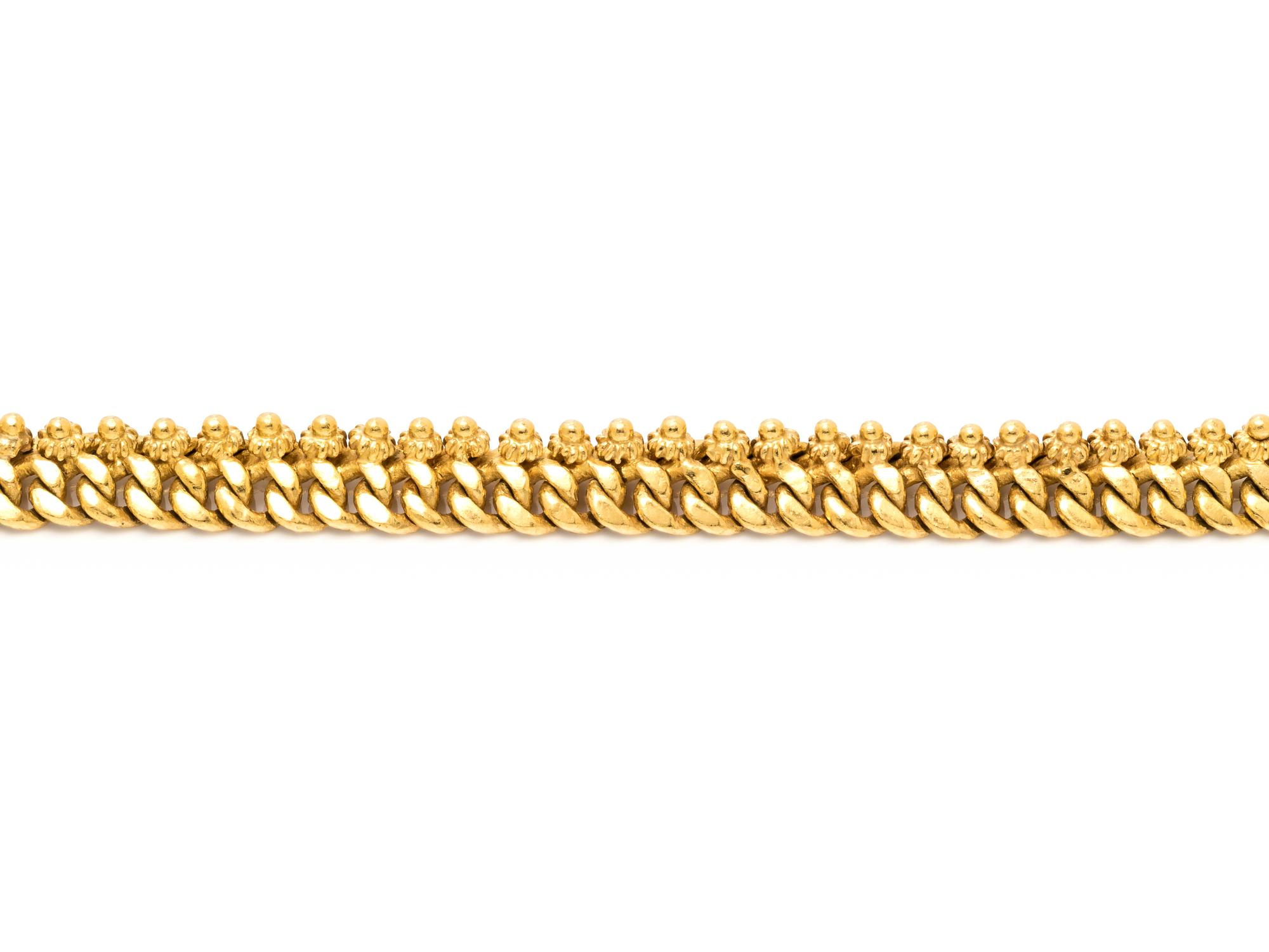 YELLOW GOLD BRACELET