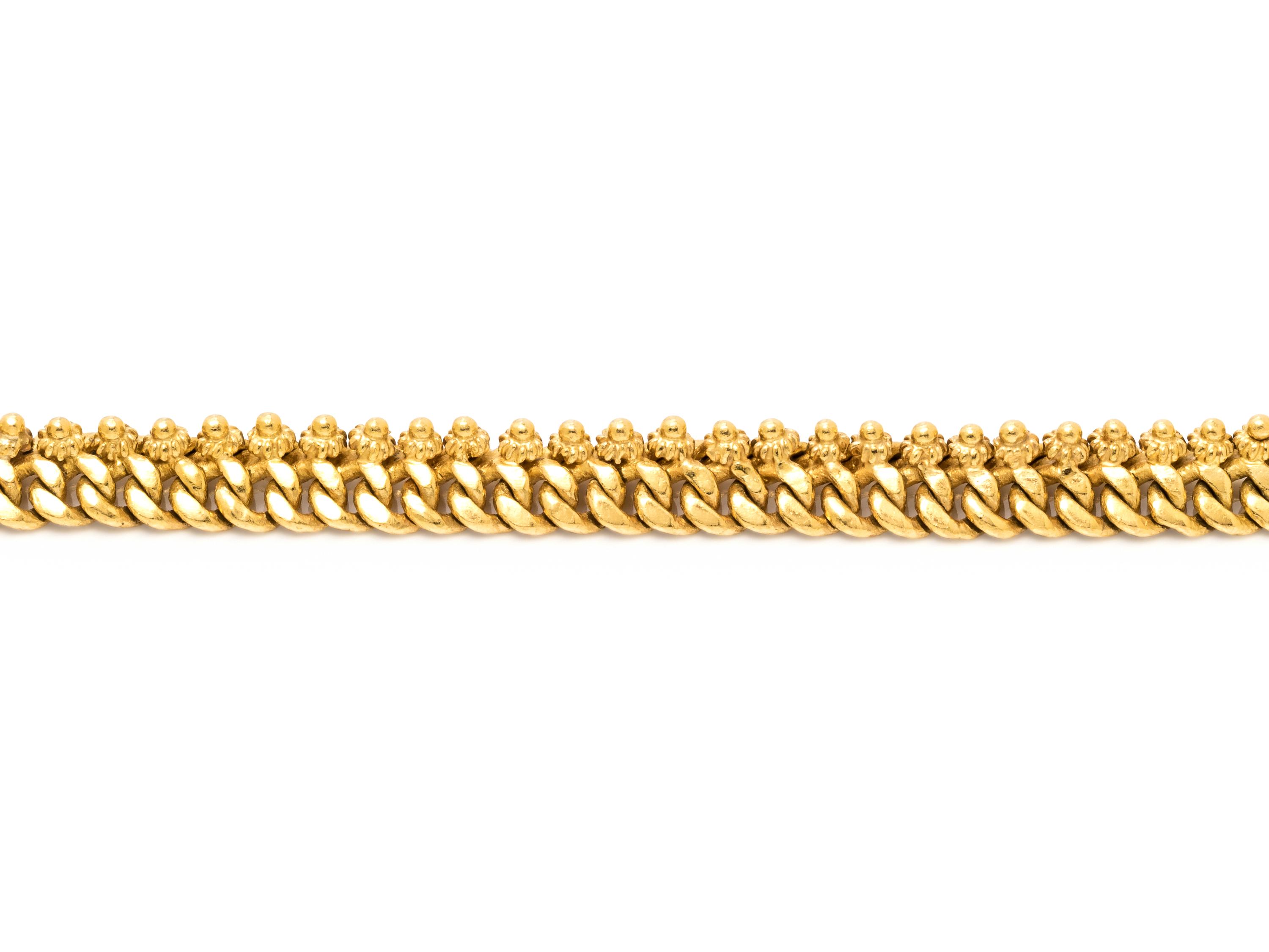 YELLOW GOLD BRACELET