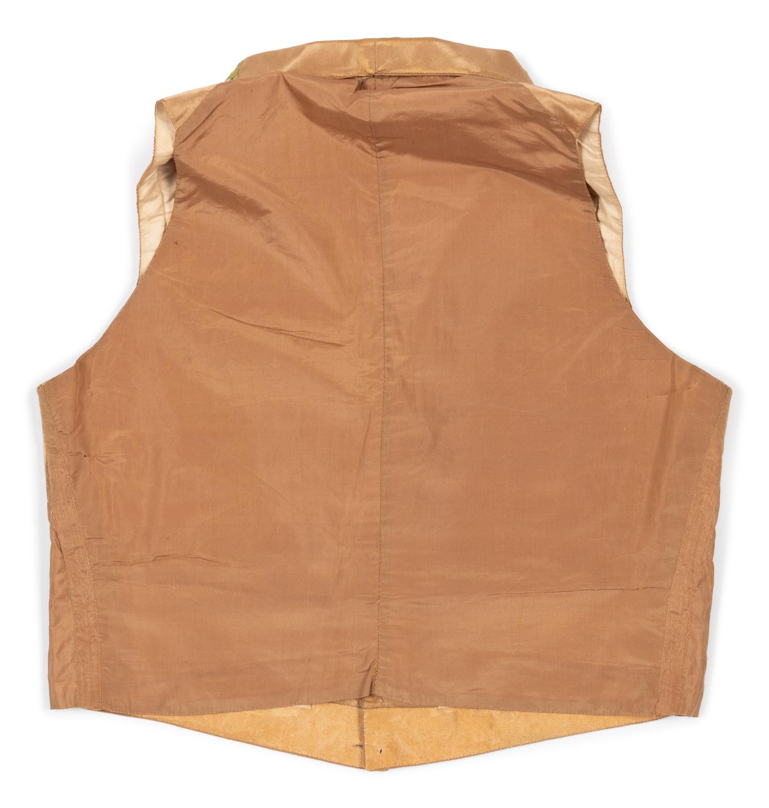 Three Men's 19th Century Waistcoats/Vests, 1840-50