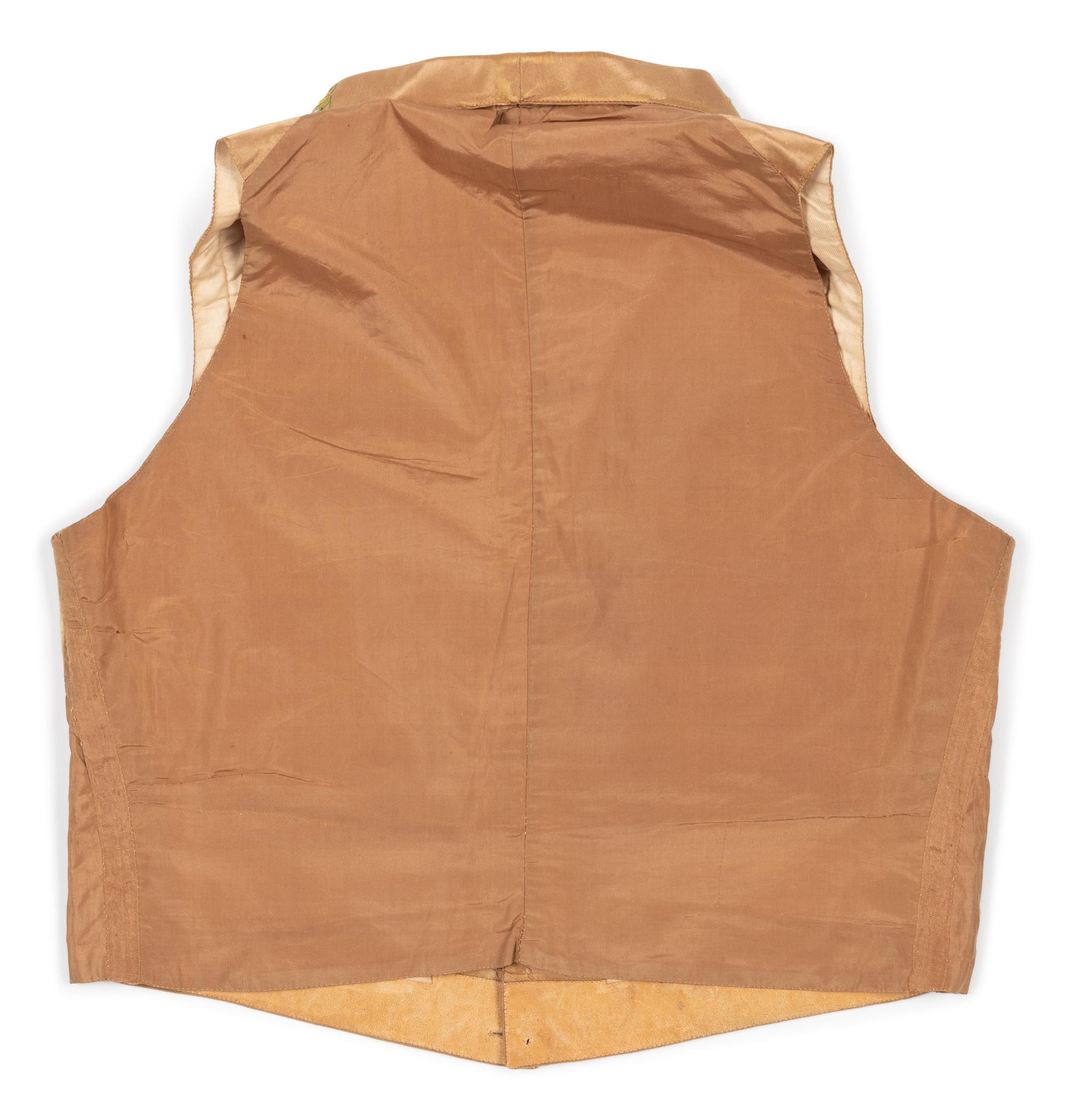 Three Men's 19th Century Waistcoats/Vests, 1840-50