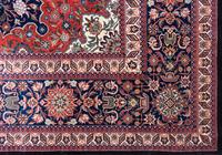 A Chinese Tabriz Style Wool Rug