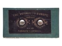 [EARLY PHOTOGRAPHY]. TURNER, A.A., photographer. The Voyage to Europe visiting twelve countries . New York: D. Appleton & Co., ca 1860s. A very rare group of 12 stereoviews housed in Motoscope viewer.