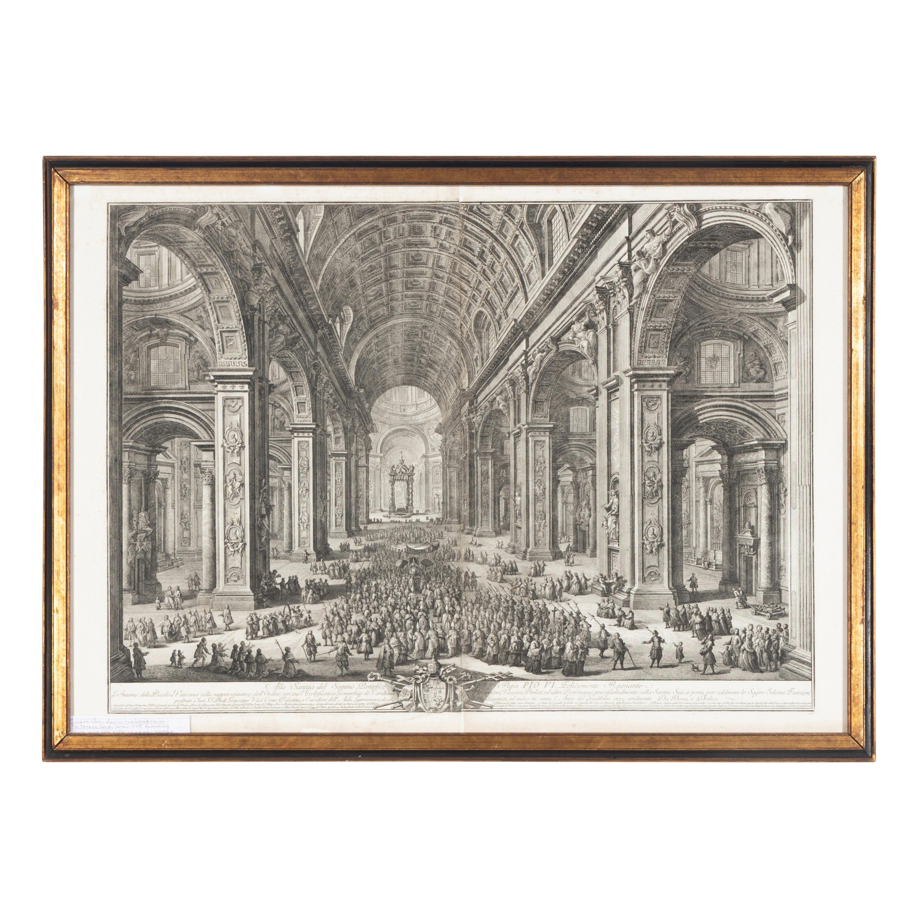 Giuseppe Agostino Vasi (Italian, 1710-1782)