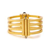 YELLOW GOLD BANGLE BRACELET