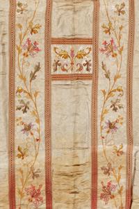 Three Embroidered Vestments and an Altar Cloth