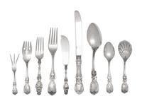 An American Silver Flatware Service
