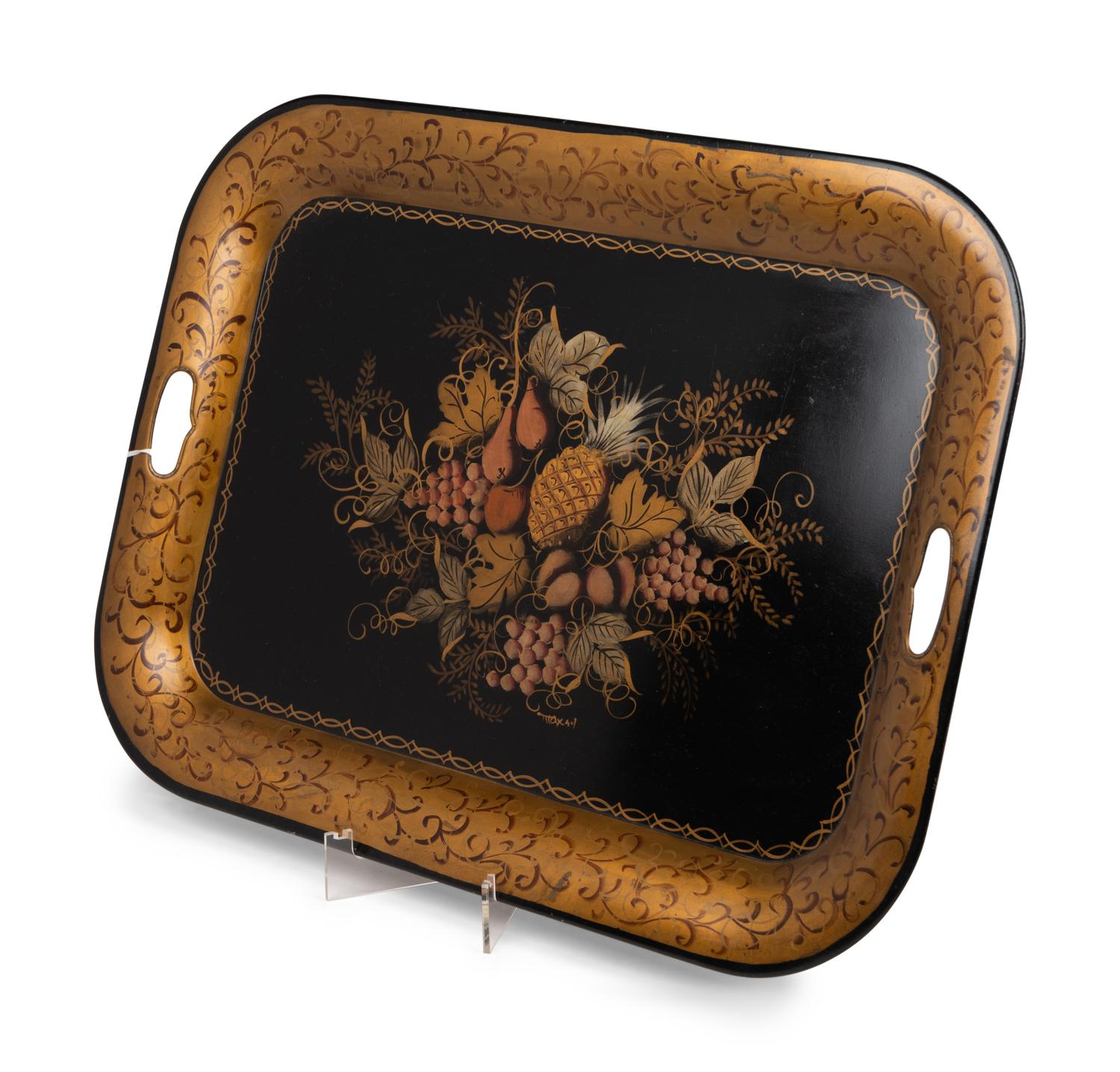 Two English Tôle Trays