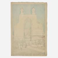 Hiroshi Yoshida 吉田博 浮世绘四幅 (Japanese b.1876-d.1950)