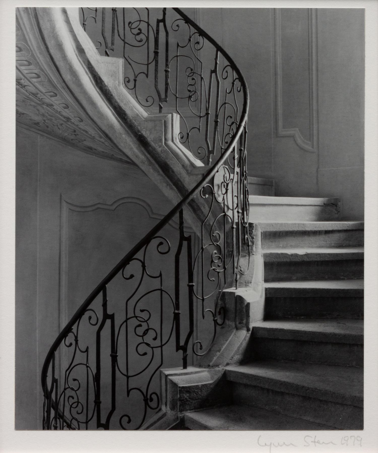 A group of three photographs ( Municipal Building, NYC, 1978; Melk Abbey, Austria , 1979; Stairwell , 1979)