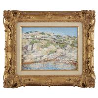 Childe Hassam (American, 1859-1935) The Walk Around the Island