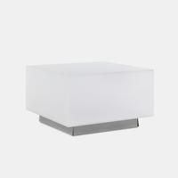 Illuminated Plexiglass End Table