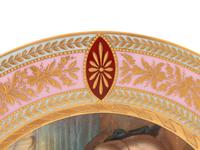 A Vienna Porcelain Cabinet Plate Depicting Ariadne
