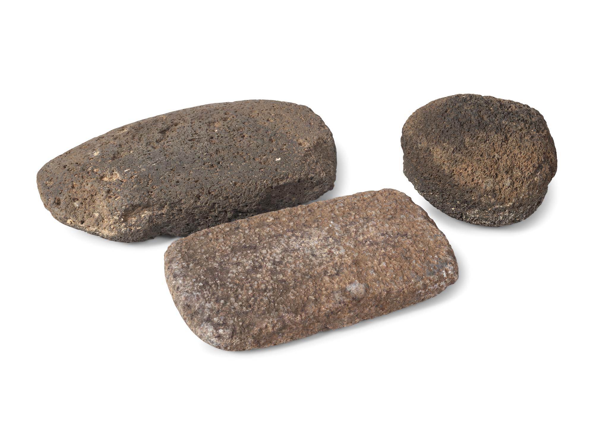 San Lazaro Pueblo Hardstone Mano and Metates, From the Collection of Forrest Fenn