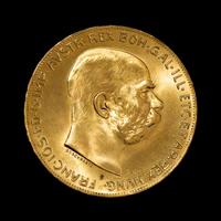 An Austrian 1915-Dated 100 Kroner Commemorative Coin