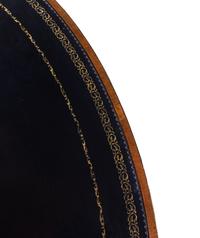A Regency Mahogany Oval Drum Table