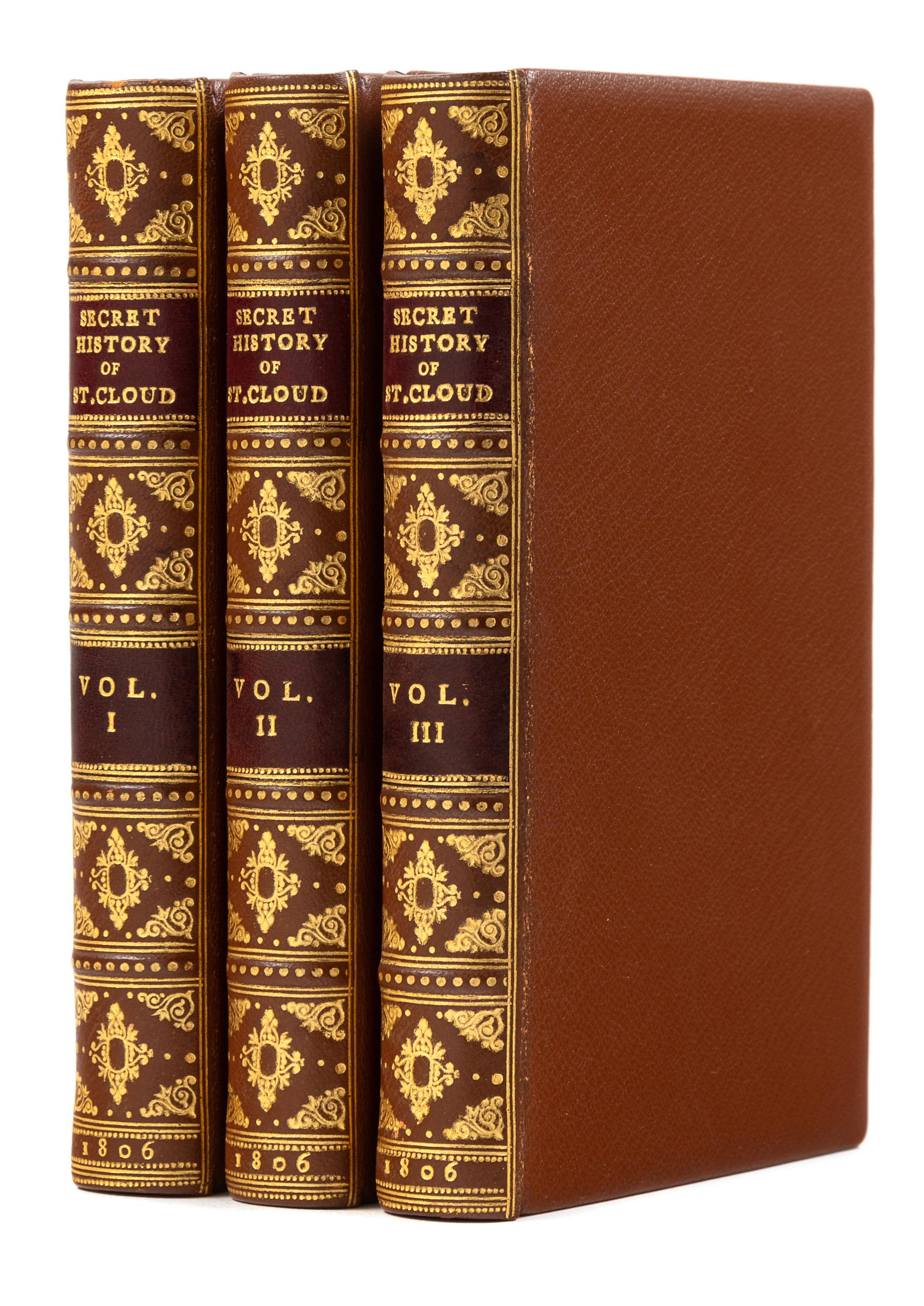 [STEWARTON]. The Secret History of the Court and Cabinet of St. Cloud. London: John Murray, 1806. FIRST EDITION.