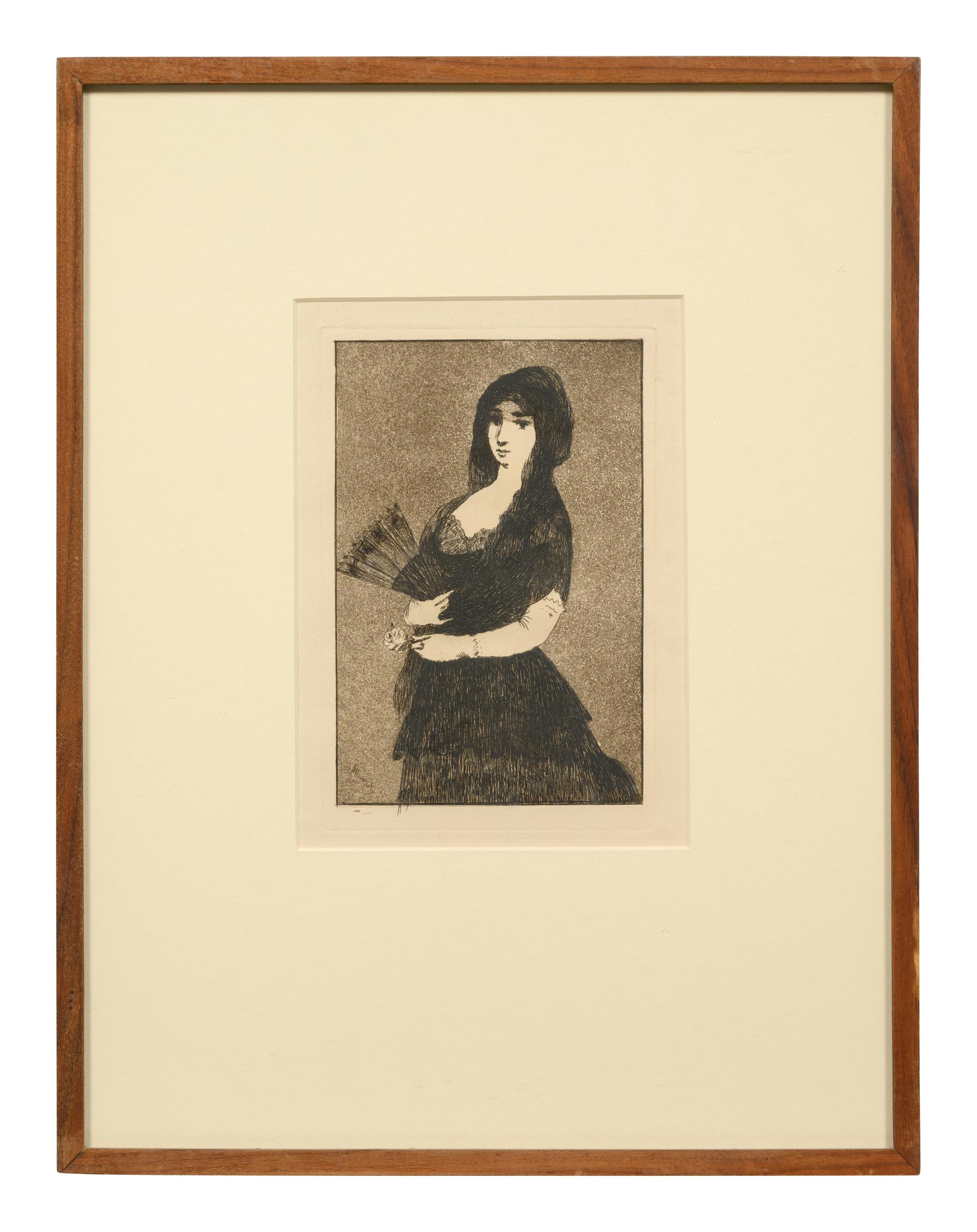 Fleur Exotique (La Femme á la Mantille)