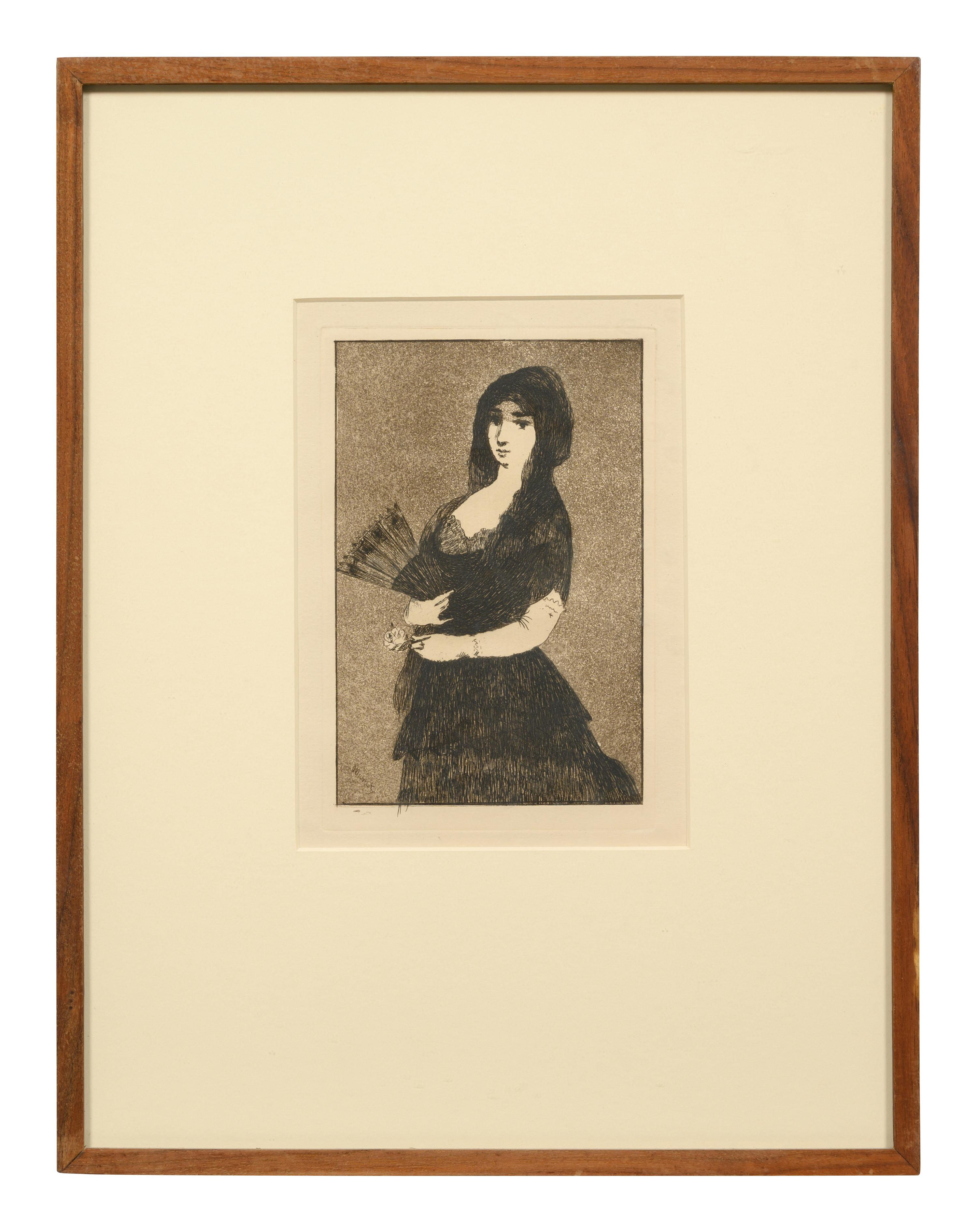 Fleur Exotique (La Femme á la Mantille)
