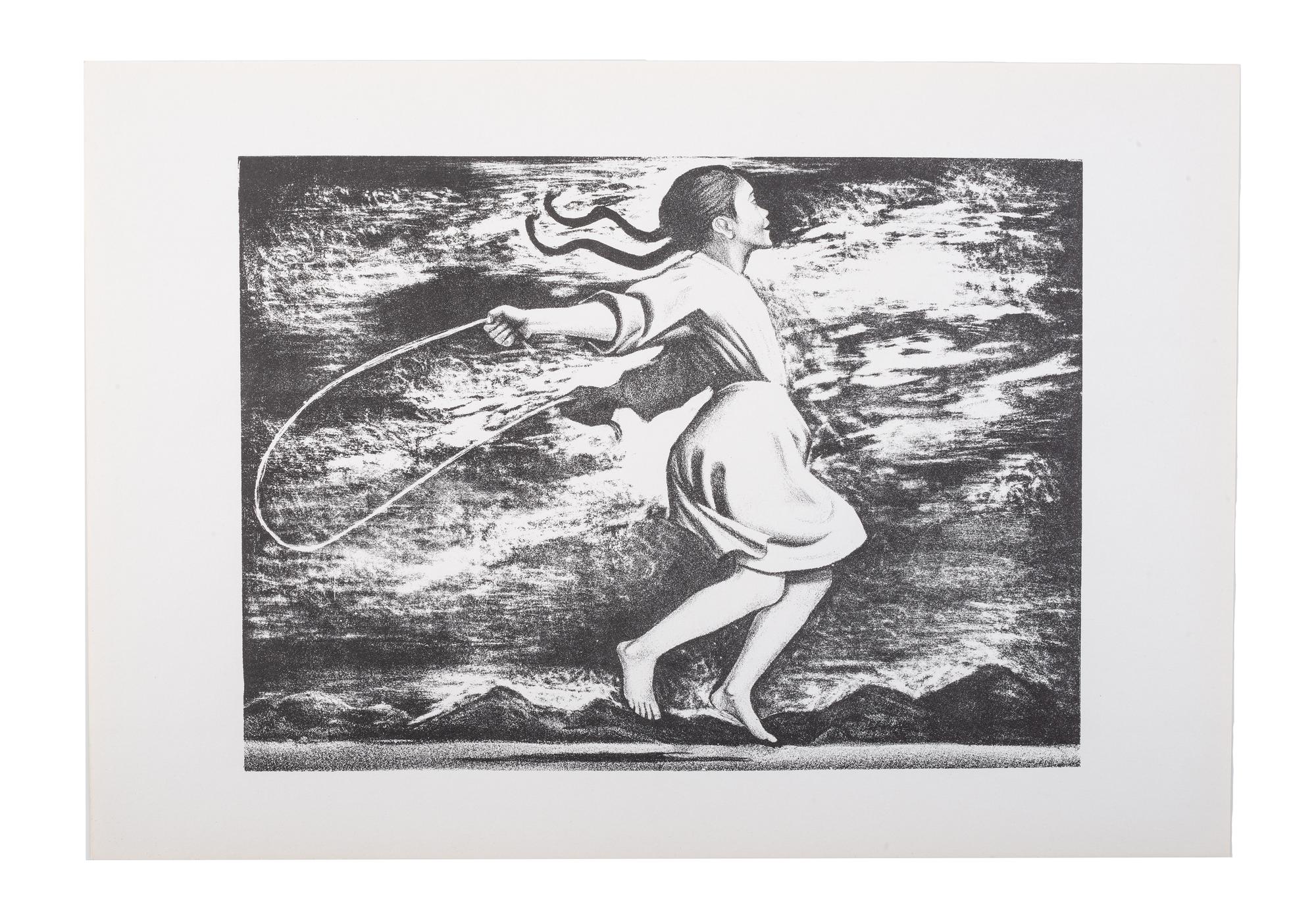 [ART]. CATLETT, Elizabeth (1915-2012). Portfolio containing 5 lithographs. [Mexico City]: Litografos Unidos, S.A., ca 1973.